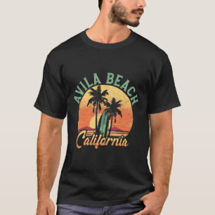 Camiseta Playa Avila California Surfista Retro Playa Vintag