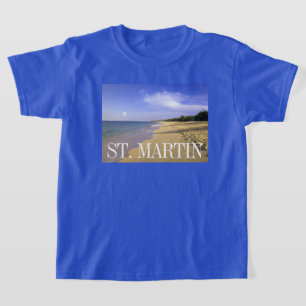 Camiseta Playa Baie Longue Long Bay, St. Martin