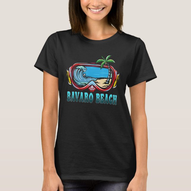 Camiseta Playa Bávaro Playa República Dominicana Vacaciones (Anverso)