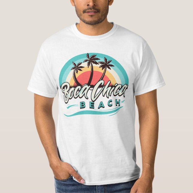 Camiseta Playa Boca Chica (Anverso)