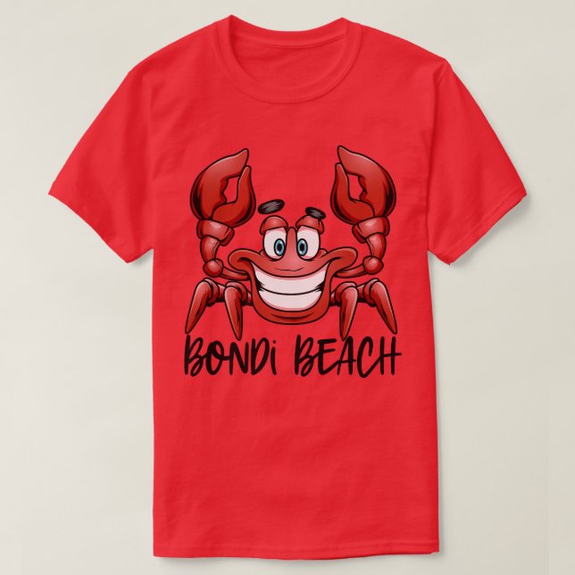 Camiseta Playa Bondi Australia Vacaciones Familiares Viaje  (Diseño del anverso)