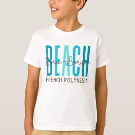 Camiseta Playa Bora Bora Beach Polinesia Francesa (Océano)