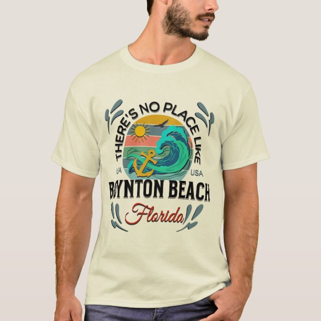 Camiseta Playa Boynton, Florida (Anverso)