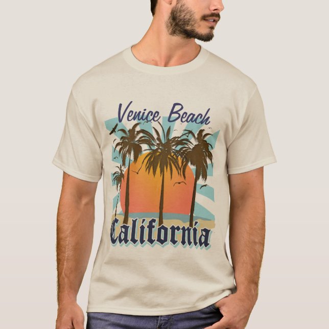 Camiseta Playa California de Venecia (Anverso)