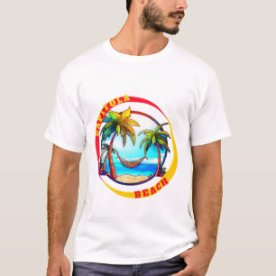 Camiseta Playa Capitola California Santa Cruz, por InesNesi