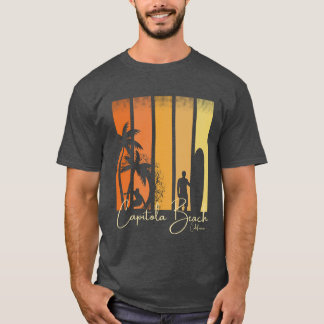 Camiseta Playa Capitola California Surfing