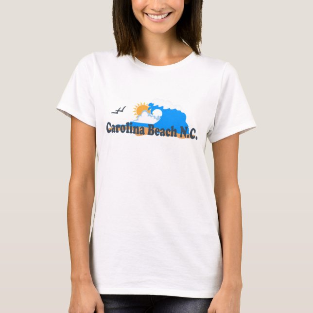 Camiseta Playa Carolina. (Anverso)