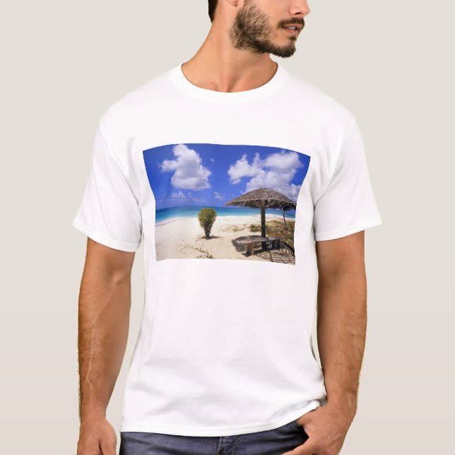 Camiseta Playa Coco Point, Barbuda, Antigua (Anverso)