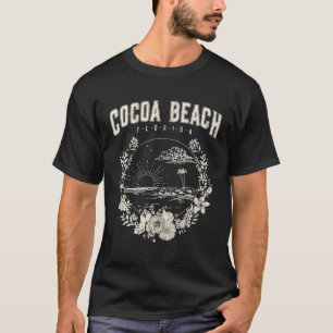 Camiseta Playa Cocoa Florida Palm Trees