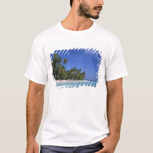 Camiseta Playa con palmeras, Maldivas