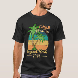 Camiseta Playa Cozumel México Vacaciones Familiares Verano