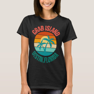 Camiseta Playa Crab Island Destin Florida vacaciones famili
