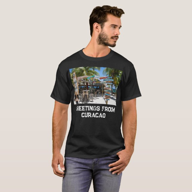 Camiseta Playa Curazao (Anverso completo)