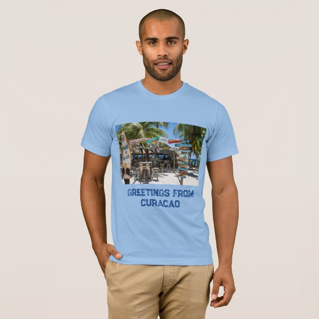 Camiseta Playa Curazao (Anverso completo)