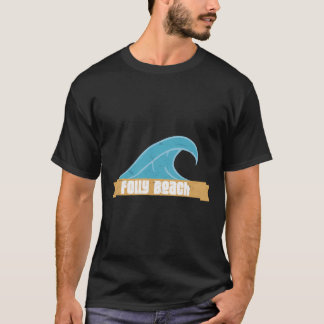 Camiseta Playa Cute Folly South Carolina Sc Ocean Wave Beac