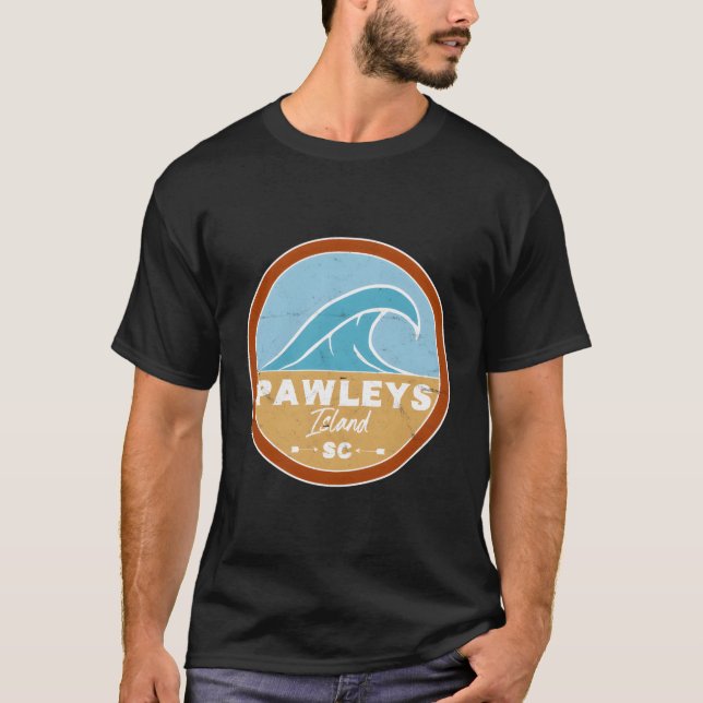 Camiseta Playa Cute Pawleys Island South Carolina Sc Beach (Anverso)