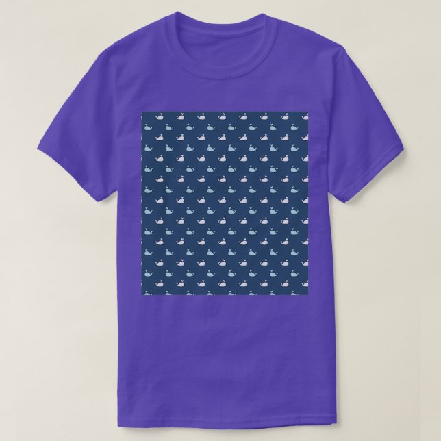 Camiseta Playa Cute Whale Ocean (Diseño del anverso)