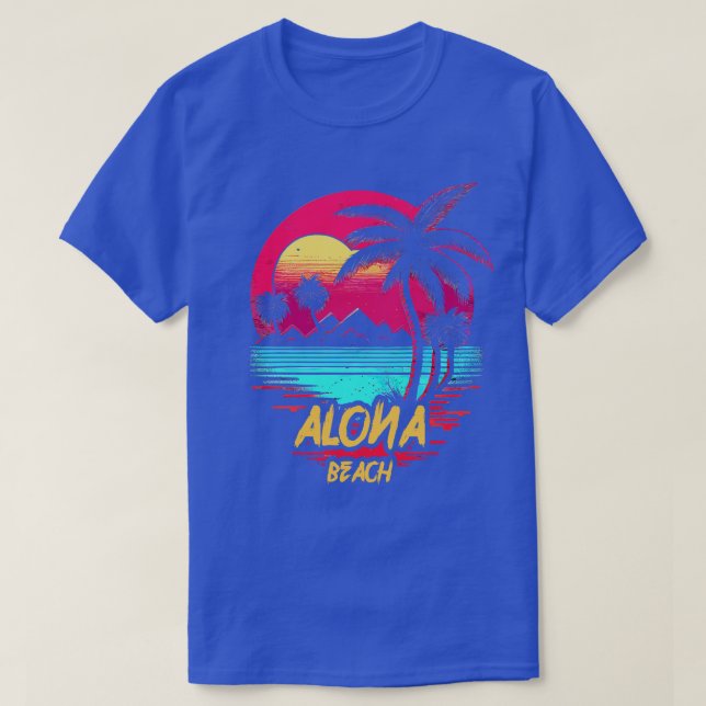 Camiseta Playa de Alona (Diseño del anverso)