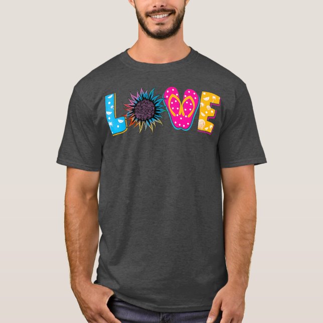 Camiseta Playa de amor (Anverso)