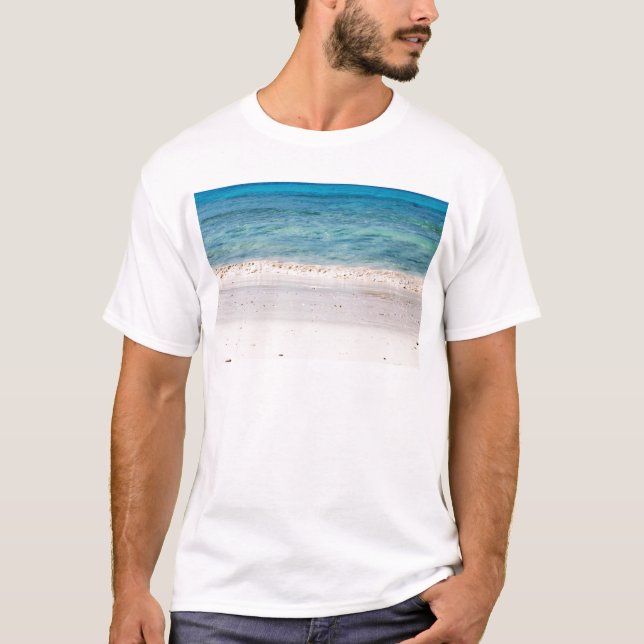 Camiseta Playa de arena blanca de Similán y mar azul turque (Anverso)