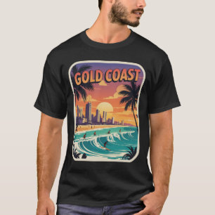 Camiseta Playa de Australia para los surfistas de la costa 