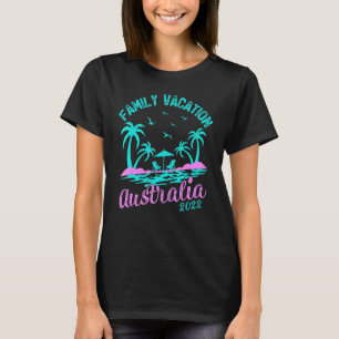Camiseta Playa de Australia para vacaciones familiares 2022
