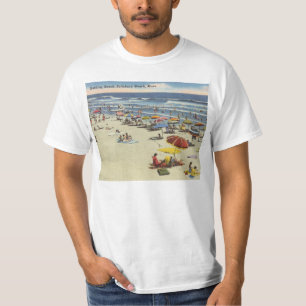 Camiseta Playa de baño, Salisbury Beach, Mass - Vintage