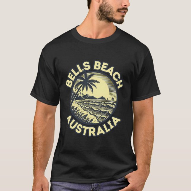 Camiseta Playa de Bells � Australia � la joya costera (Anverso)