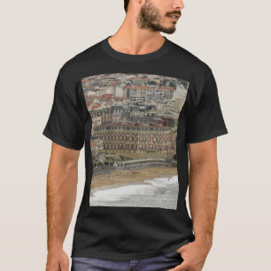 Camiseta Playa de Biarritz, arquitectura Belle Époque.