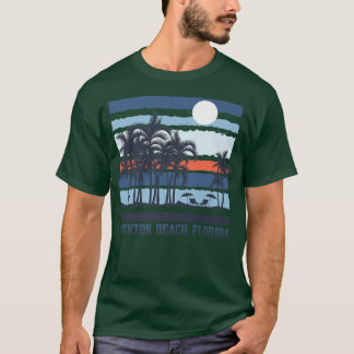 Camiseta Playa de Boynton Vintage Florida Playa de los años