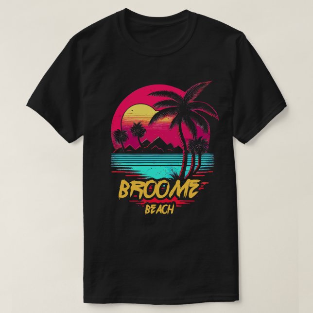 Camiseta Playa de Broome (Diseño del anverso)