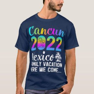 Camiseta Playa de Cancún en México 2022 