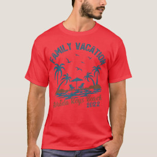 Camiseta Playa de Cayos de Florida 2022 para vacaciones en 