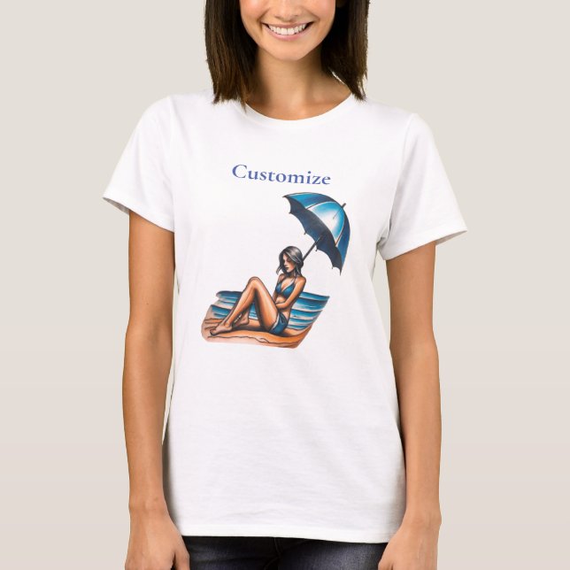 Camiseta Playa de Chica bikini Napping Thunder_Cove (Anverso)
