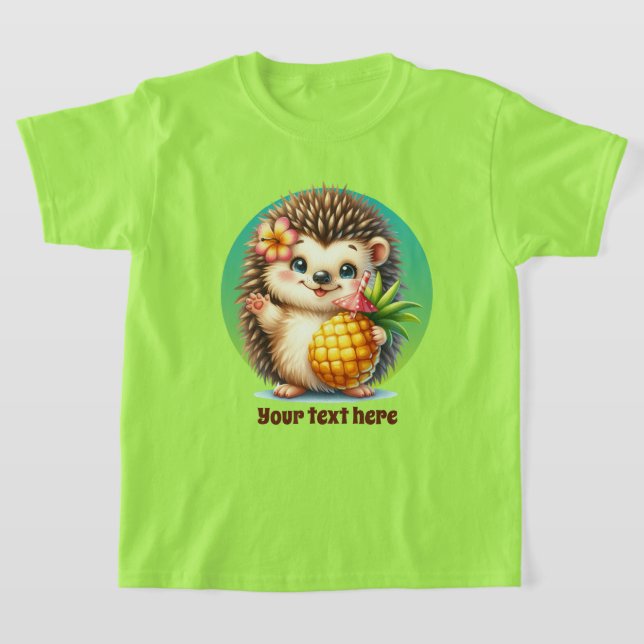 Camiseta Playa de chicas para amantes del hedgehog (Distribución)