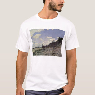 Camiseta Playa de Claude Monet el en Honfleur, 1864