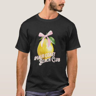 Camiseta Playa de costa de Amalfi verano italiano limo de l