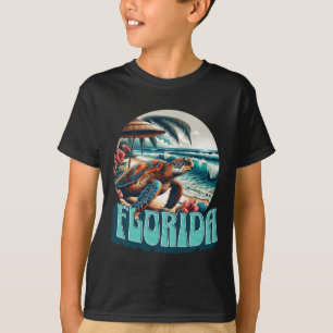 Camiseta Playa de Florida Surfing Surf Océano Vintage Usa F