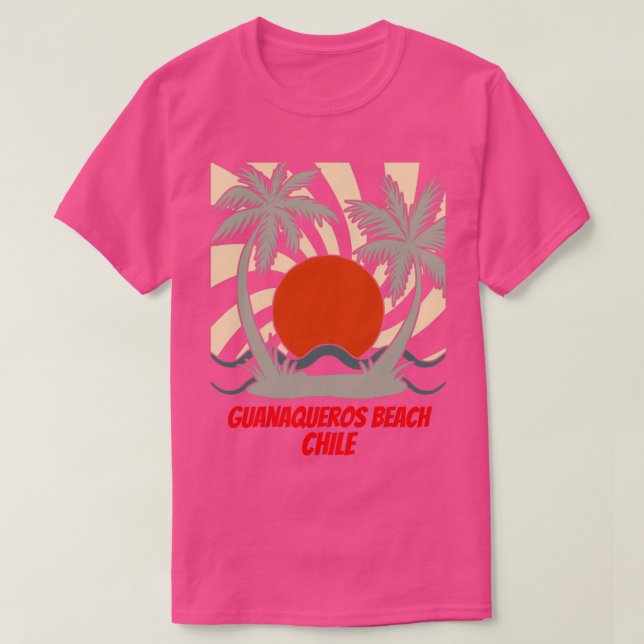 Camiseta Playa de Guanaqueros para los amantes de las vacac (Diseño del anverso)