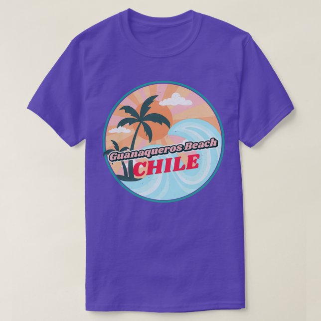 Camiseta Playa de Guanaqueros para los amantes de las vacac (Diseño del anverso)