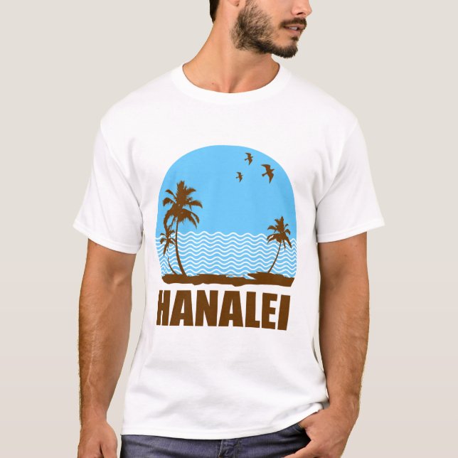 Camiseta playa de hanalei (Anverso)