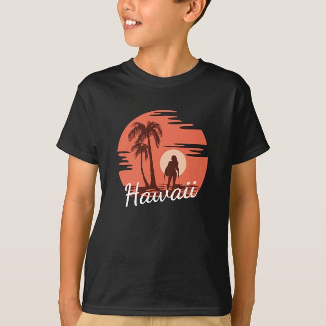Camiseta Playa de Hawái (Anverso)
