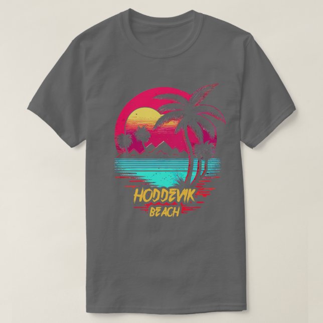 Camiseta Playa de Hoddevik (Diseño del anverso)