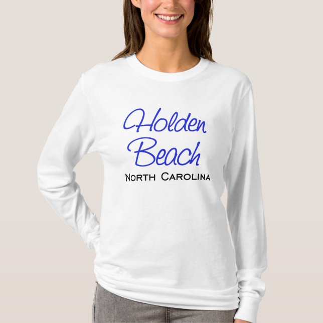 Camiseta Playa de Holden, NC (Anverso)