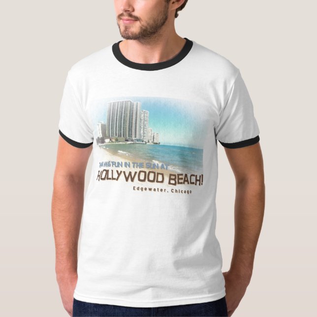 Camiseta Playa de Hollywood (Anverso)