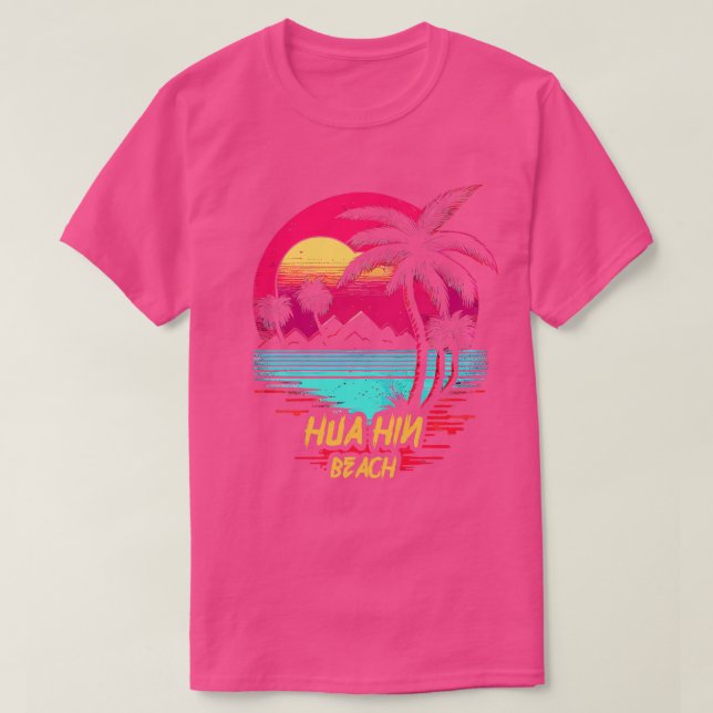 Camiseta Playa de Hua Hin (Diseño del anverso)