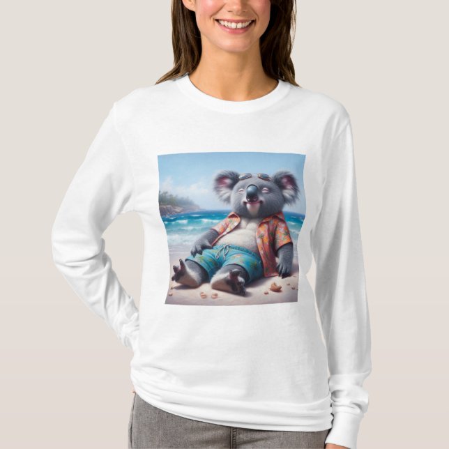 Camiseta Playa de Koala (Anverso)