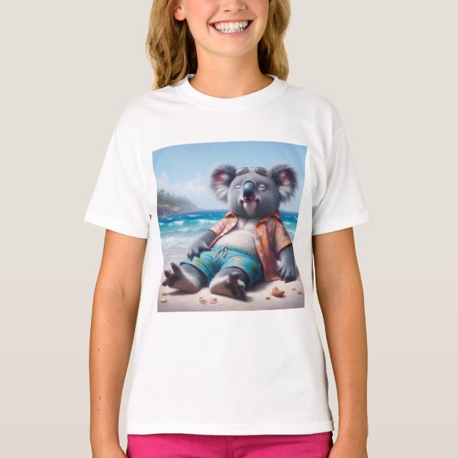 Camiseta Playa de Koala (Anverso)