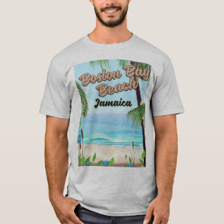 Camiseta Playa de la bahía de Boston, Jamaica