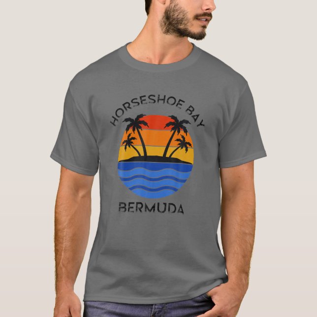 Camiseta Playa de la Bahía de Horseshoe, paradis divertidos (Anverso)